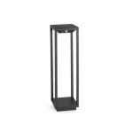 Borne exterieur saura led 2, 2w - faro - 70774 - noir - m�tal - contemporain - design