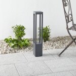 Borne lumineuse led agra gris fonc