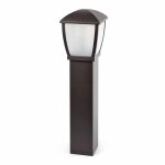 Borne lumineuse wilma en aluminium
