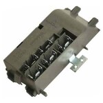 Bornier raccordement d'origine four cuisini�re (481229068293 whirlpool ariston hotpoint indesit bauknecht ...