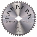 Bosch 1x lame de scie circulaire precison (pour bois,  230 x 2. 5 / 1. 5 x 30 mm, 48 dents, atb, accessoire ...