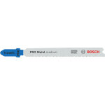 Bosch 5x lame de scie sauteuse pro metal medium t121afc (pour t�les en acier, t�les en acier, longueur ...