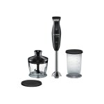 Bosch clevermixx msm2620b - mixeur  main - 600 watt - noir / anthracite