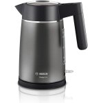Bosch designline twk5p480 bouilloire 2400 w 1, 7 l en acier inoxydable / noir Bosch designline twk5p480 bouilloire 2400 w 1, 7 l en acier inoxydable / noir