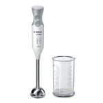 Bosch ergomixx msm66110 - mixeur  main - 600 watt - blanc / gris