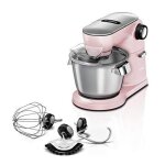 Bosch hausgerte robots cuisine mum9a66n00 optimum robot culinaire extra puissant 1600 w, bol en acier ...