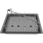 Bosch hez635001 pi�ce et accessoire de four plaque de grill acier inoxydable