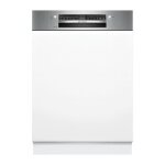 Bosch - lave - vaisselle 60cm 13couverts 46db intgrable avec bandeau acier bross smi2hts02e