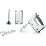 Bosch mfq37470 mixeur batteur à main 750 w noir, blanc Bosch mfq37470 mixeur batteur à main 750 w noir, blanc
