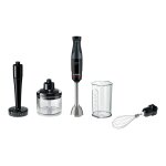 Bosch serie 4 ergomaster msm4b623 - mixeur � main - 1 kwatt - noir / anthracite