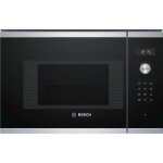Bosch serie 6 bel524ms0 - four micro - ondes grill - encastrable - 20 litres - 800 watt - acier inoxydable ...