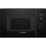 Bosch serie 6 bfl524mb0 - four micro - ondes monofonction - encastrable - 20 litres - 800 watt - noir ...