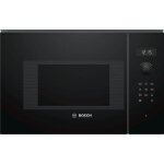 Four micro - ondes monofonction bosch serie 6 bfl524mb0 - encastrable - 20 litres - 800 watt - noir