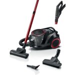 Bosch serie 6 bgs41pow1 - aspirateur - traineau - sans sac - noir