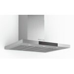 Bosch serie 6 dwb98jq50 - hotte - chemine plate - largeur : 90 cm - profondeur : 50 cm - extraction ...