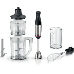 Bosch serie 6 msm6m652 blender 1, 3 l 1000 w noir, acier inoxydable