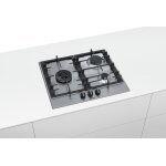 Bosch serie 6 pcc6a5b90 - table de cuisson au gaz - 3 plaques de cuisson - niche - largeur : 56 cm - ...