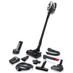 Bosch serie 8 bss825all aspirateur balai et balai �lectrique batterie sec sans sac noir, blanc 5 ah
