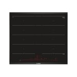 Bosch serie pxy675dc1e table de cuisson  induction noir - 4 foyers