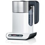 Bouilloire bosch styline twk8611p - 1. 5 litres - 2. 4 kwatt - blanc / inox