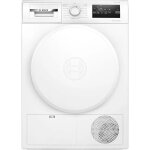Bosch wth8300dfr, serie 4, seche linge, pompe a chaleur, 8 kg, blanc