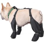 (s) bottes d'hiver antidérapantes et imperméables pour chien avec sangle auxiliaire, chaussures pour ... (s) bottes d'hiver antidérapantes et imperméables pour chien avec sangle auxiliaire, chaussures pour ...