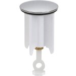 Bouchon de bain universel pour evier, 40mm, pour salle de bain, pour lavabo, amovible, rglable manuellement, ...