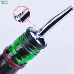 Bouchon de bec verseur en acier inoxydable, 10 pices, bouteille de liqueur, de vin, pour verser le flux ...