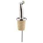 Bouchon bec verseur a clapet en inox