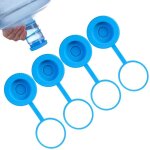 Bouchon de bouteille d'eau r�utilisable 5 gallons, avec anneau de suspension, anti - d�versement, 4 pi�ces ...