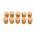 Bouchons de bouteille en lige naturel conique, bouchons de vin, artisanat, 18mm * 15mm * 20mm, 10 pices ...