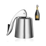 Bouchons de bouteille de vin en acier inoxydable de qualit suprieure avec tire - bouchon et joint en ...