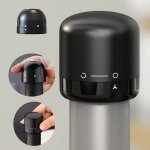 Bouchon de bouteille de vin rouge en silicone, mini bouchon de bouteille de champagne scell� sous vide, ...