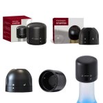 Bouchon de bouteille de vin rouge sous vide, bouchon de bouteille de champagne scell� en silicone, conserve ...