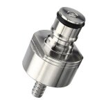 Bouchon de carbonatation en acier inoxydable ljl - 2pcs 304, adapt� aux bouteilles pet de boisson gazeuse, ...