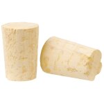 Bouchon lige colmat 3me cat conique 21 / 17 x 33
