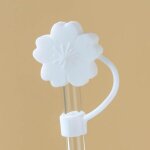 Bouchon de paille en silicone rutilisable, capuchon anti - poussire hermtique, accessoires de tasse, ...