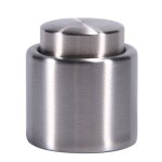 Bouchon sous vide pour bouteille de vin en acier inoxydable