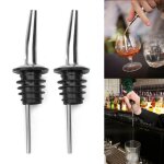 Bouchon verseur en acier inoxydable, bouteille de whisky, liqueur, huile de vin, bouchon de bec, distributeur ... Bouchon verseur en acier inoxydable, bouteille de whisky, liqueur, huile de vin, bouchon de bec, distributeur ...