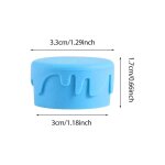 Bouchon de vin r�utilisable en silicone, r�sistant a la chaleur, etanche, r�utilisable, pour conserver ...