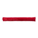 Boudin de porte - car - 80 x 10 cm - 100% polyester - rouge - int�rieur