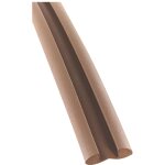 Boudin de porte mottez - marron - longueur 93 cm