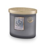 Bougie 2 m�ches ellipse amour toujours - heart and home