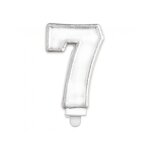 Bougie anniversaire 7