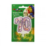 Bougie anniversaire nombre 70
