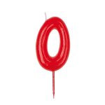 Bougie anniversaire chiffre n0