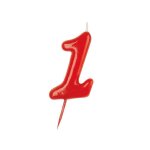 Bougie anniversaire chiffre n1
