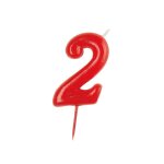 Bougie anniversaire chiffre n2