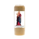 Bougie notre dame de la d�livrance neuvaine