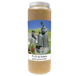 Bougie notre dame de salette neuvaine